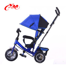 Heißer Verkauf 3 Rad Baby Spielzeug blau Trike / Metallrahmen heißen Trikes zum Verkauf / hohe Qualität 3 in 1 Fahrrad für Kleinkinder